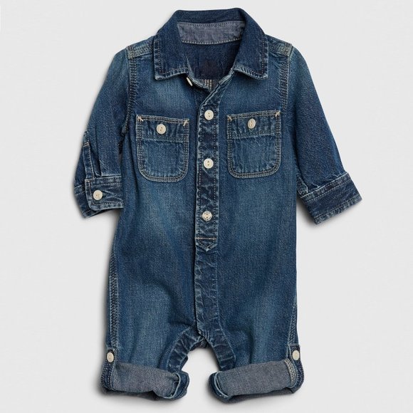 GAP Baby Denim One-Piece